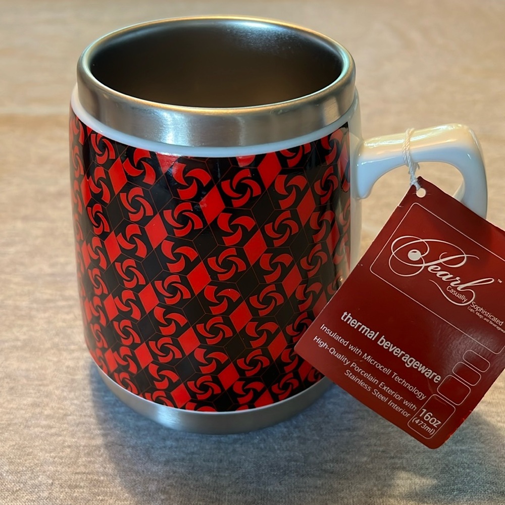 *NWT* Pearl Thermal Beverage Ware-16 oz Mug
